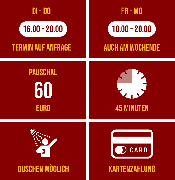 Piktogramm Massage Service