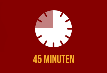 Piktogramm 45 Minuten